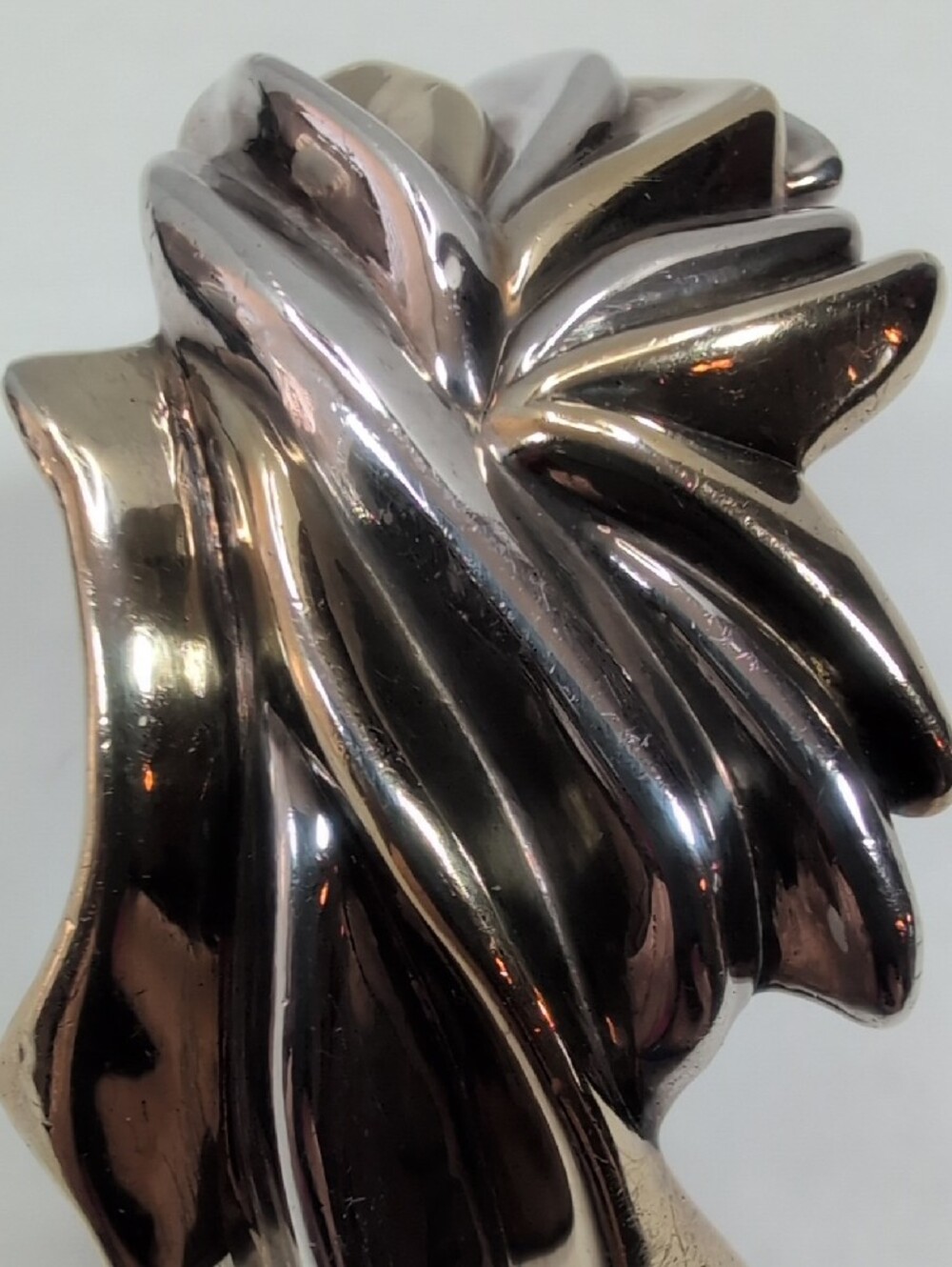 Vintage Orit Schatzman O.S. 925 Sterling Silver Two-Tone Sculpture - Picture 10 of 10